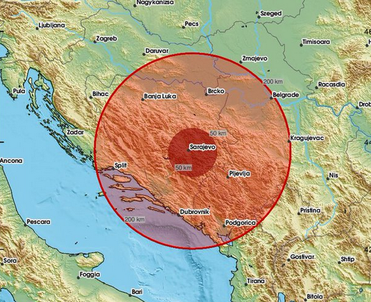 Dva zemljotresa pogodila BiH, jeste li ih osjetili?