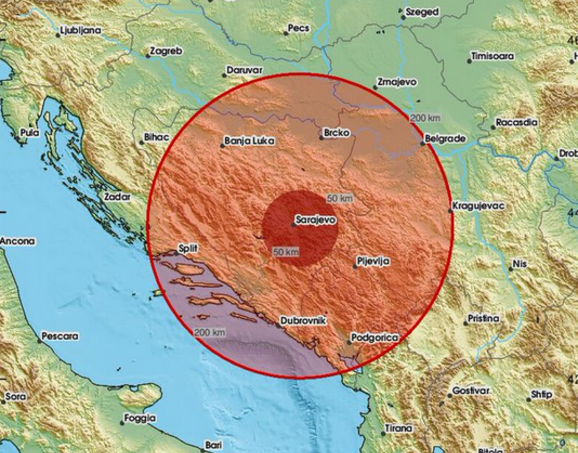 Dva zemljotresa pogodila BiH, jeste li ih osjetili?
