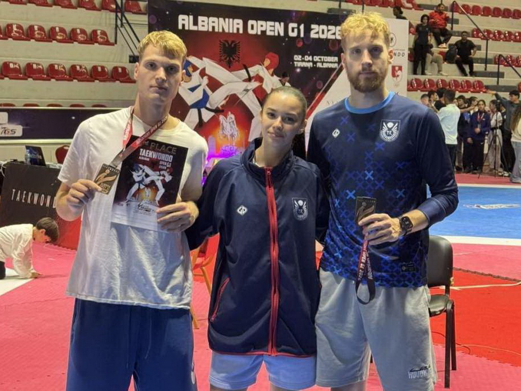 Dvije bronzane medalje za taekwondo Klub Novi Grad Sarajevo na međunarodnom turniru Albania Open G1