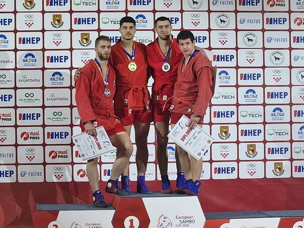 Dvije medalje za bh. borce na Evropskom sambo kupu