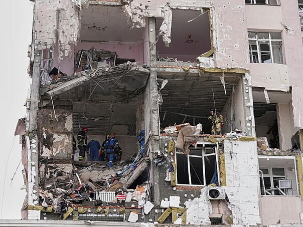 Dvoje mrtvih u napadima na Kijev