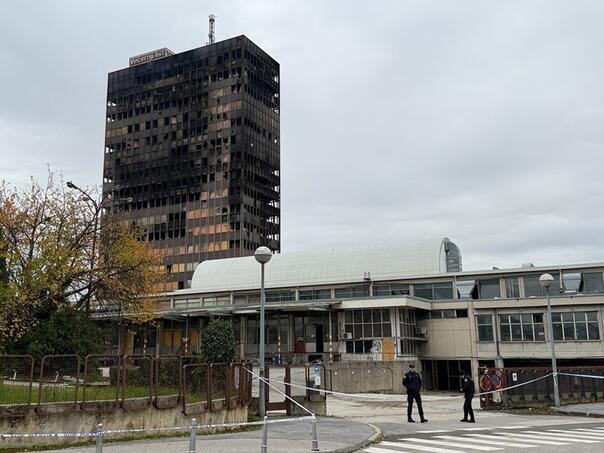 Dvojica 18-godišnjaka osumnjičena za izazivanje požara u zgradi Vjesnika