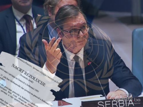 Dvostruki debakl Vučića: Poraz svjetskih razmjera na rezoluciji o Srebrenici