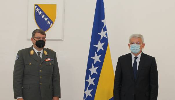 Džaferović i Komšić razgovarali sa komandantom EUFOR-a u BiH