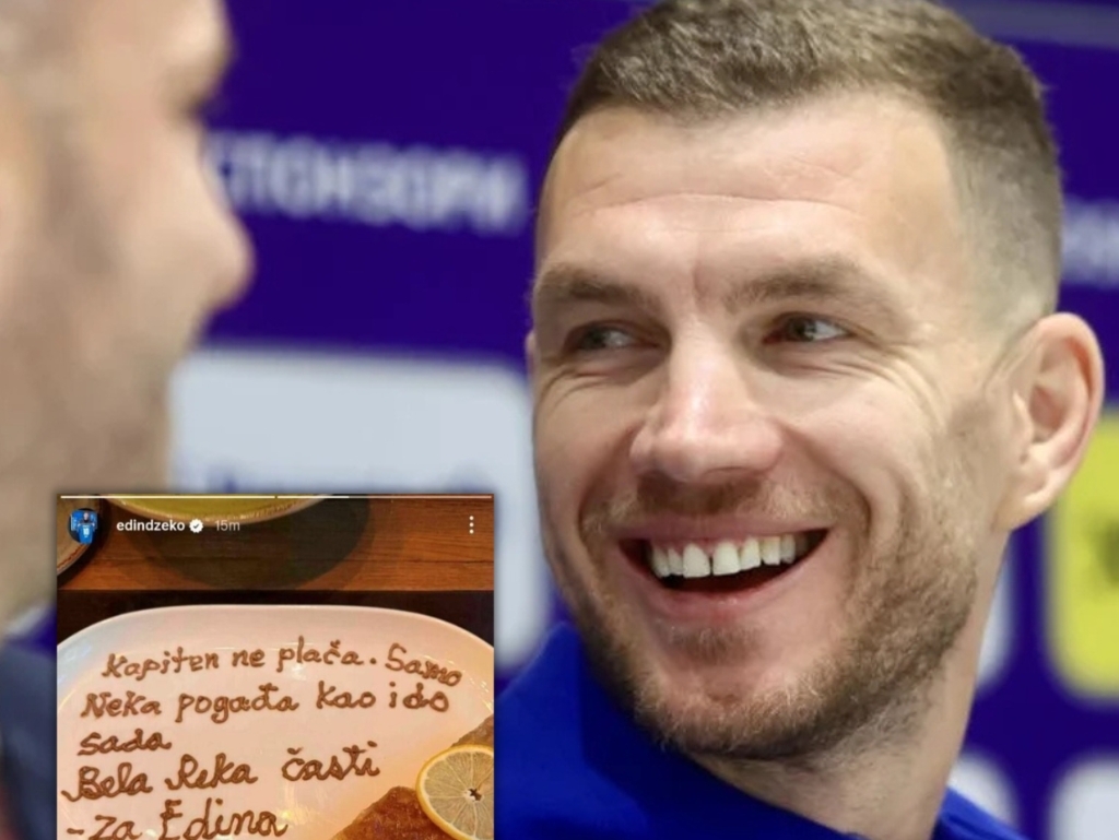 Džeko dobio još jednu poruku u Beogradu, morao je objaviti na story