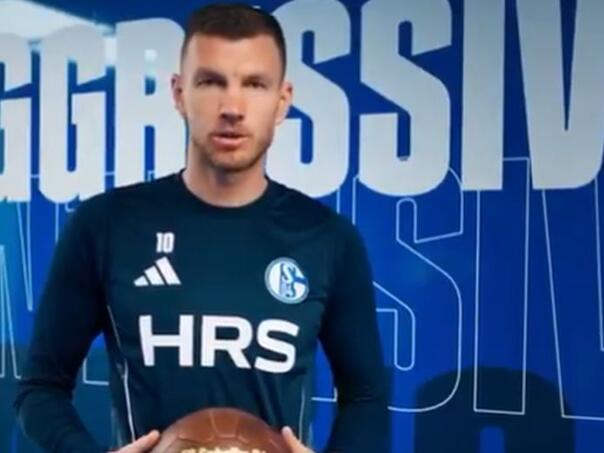 Džeko i ljiljani: Schalke kreativno predstavio pojačanje iz Dinama