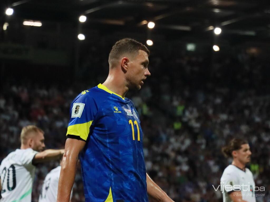Džeko: Na dobrom smo putu, ostaje žal za izgubljenim bodovima