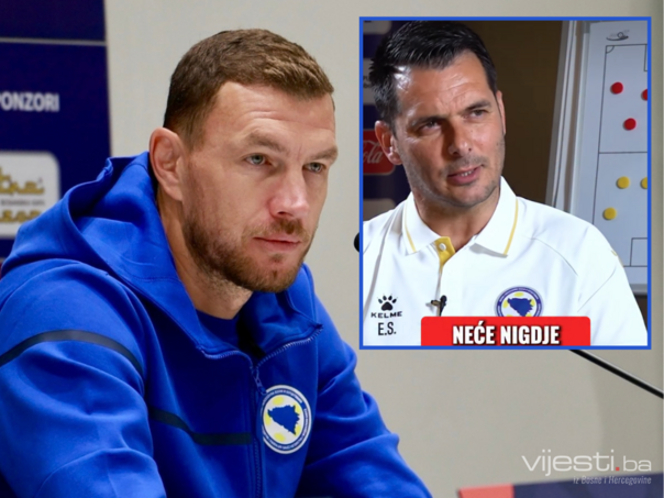 Džeko odgovorio na Spahićevo viralno "Neće on niđe"
