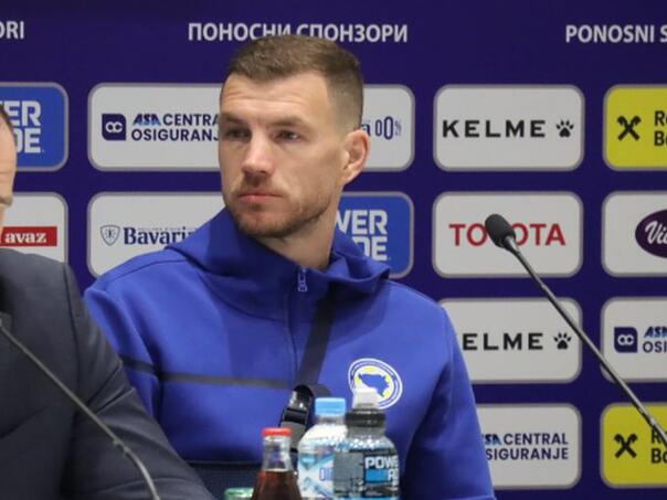 Džeko o povredi: Sve ovo dolazi "odozgo"