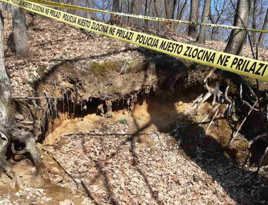 Ekshumirani posmrtni ostaci na području Banovića