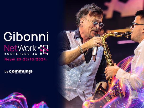 Ekskluzivni koncert Gibonnija na NetWork 12 konferenciji