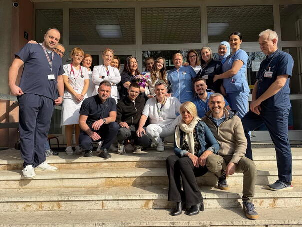 Ella Jovanović otpuštena iz Opće bolnice u Sarajevu