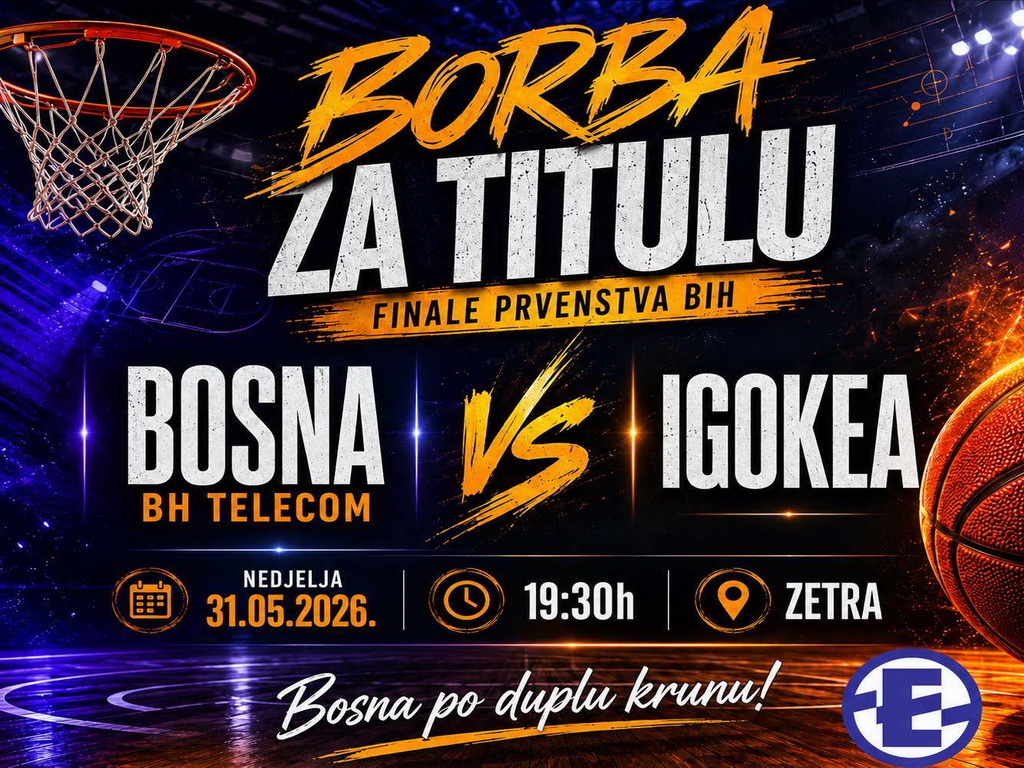 Energoinvest poklanja ulaznice za večerašnje Finale košarkaškog prvenstva BiH