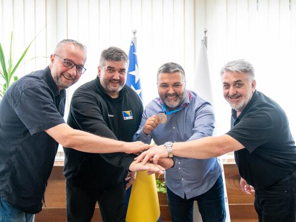 Energoinvest upriličio prijem za viceprvake svijeta
