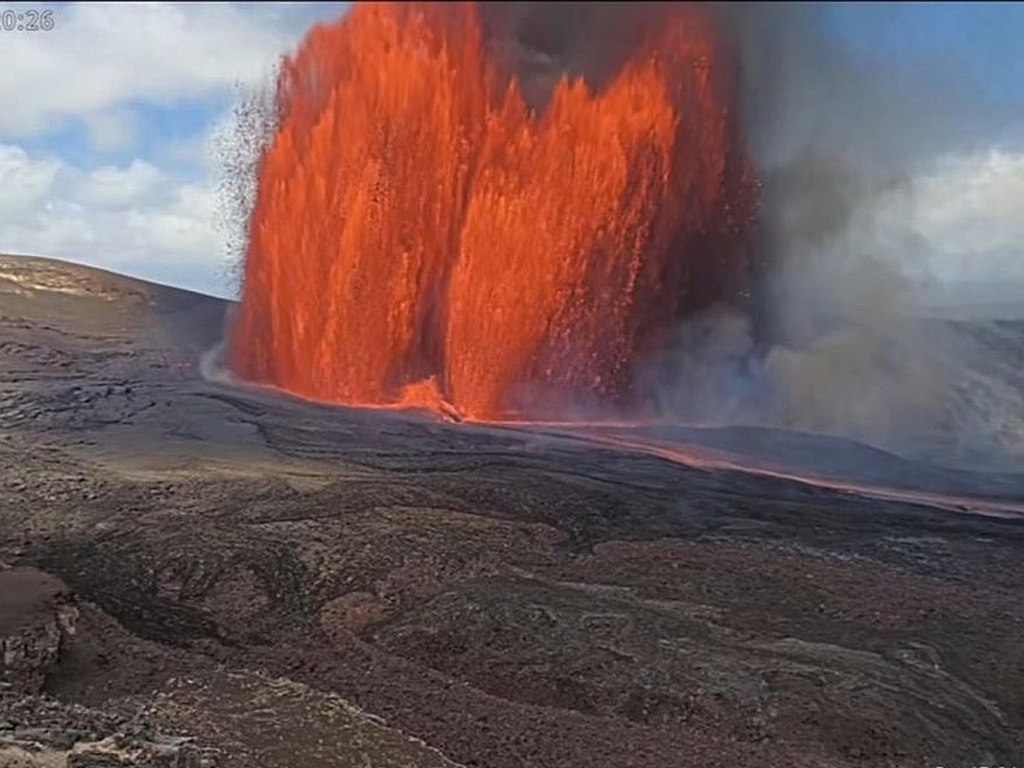 Eruptirao vulkan: Izbacivao fontane lave visoke i do 300 metara