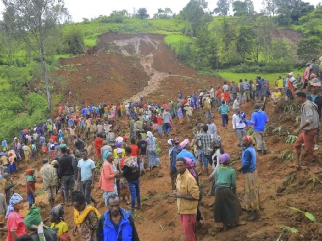 Etiopija proglasila trodnevnu žalost zbog najmanje 257 mrtvih u klizištima