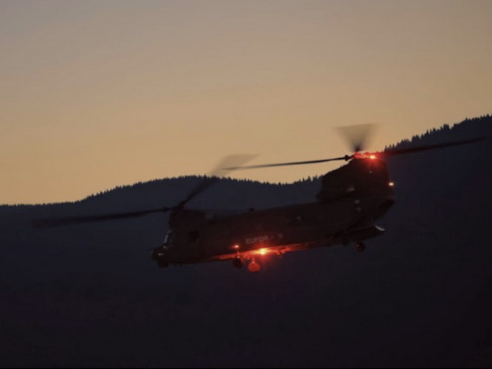 EUFOR kod Foče: U "akciji" helikopteri i oklopna vozila