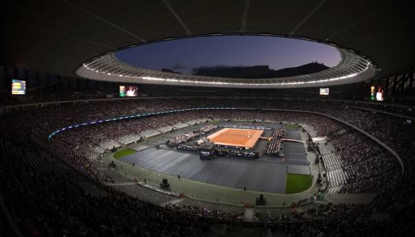 Federerovu pobjedu nad Nadalom u Cape Townu gledalo blizu 52.000 ljudi