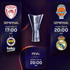 Final Four Eurolige: Večeras utakmice polufinala