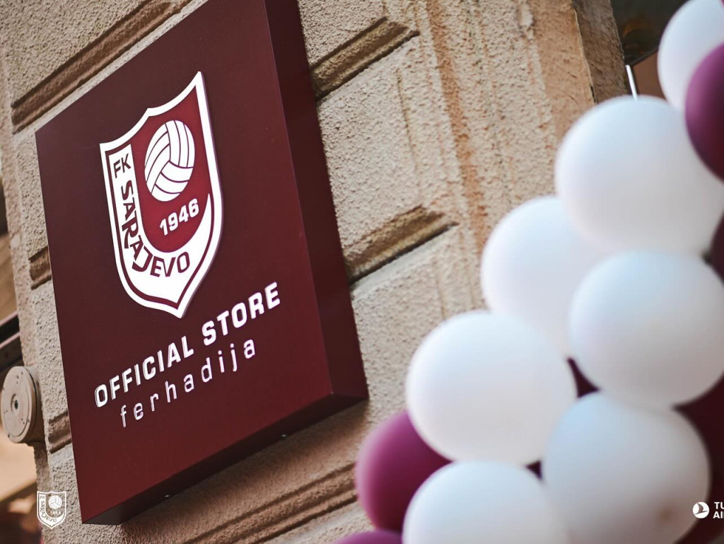 FK Sarajevo otvorio fan shop u centru grada