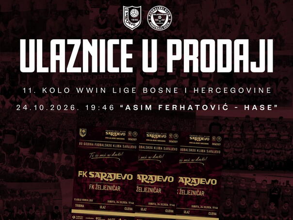 FK Sarajevo slavi 80. rođendan na Koševu: Poznate cijene karata za derbi