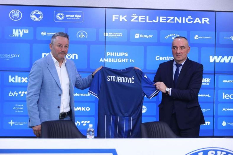 FK Željezničar predstavnio novog trenera Slavišu Stojanovića