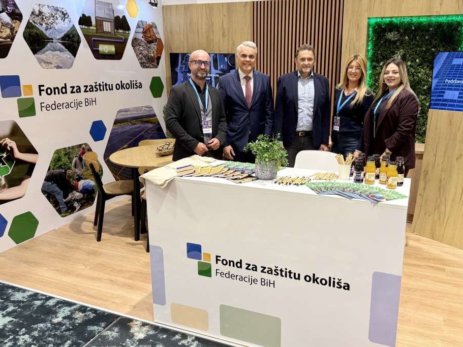 Fond za zaštitu okoliša FBiH promoviše ekološke projekte na 100 EXPO sajmu