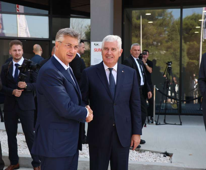 Foto: Hrvatski premijer Plenković stigao u Mostar