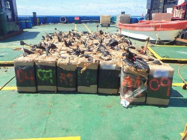 Francuska mornarica zaplijenila 2,4 tone kokaina u Pacifiku