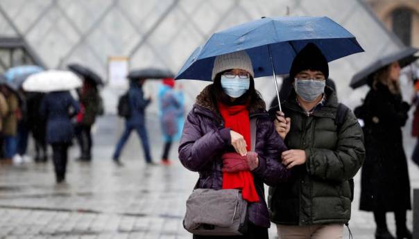 Francuska: Pad dnevnog broja zaraženih