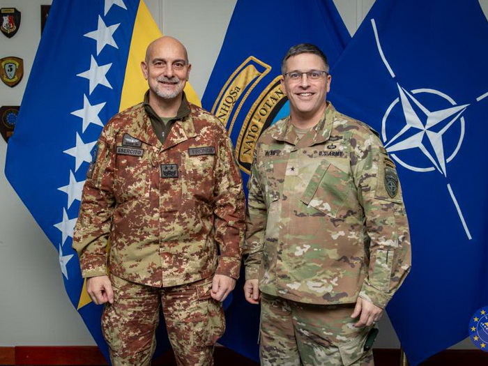 Fronda i Valas razgovarali o saradnji EUFOR-a i NATO-a u BiH