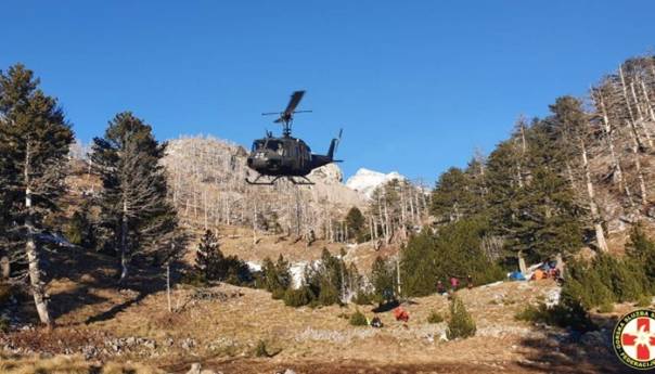 FUCZ: Uspješno izvršena evakuacija povrijeđenog planinara