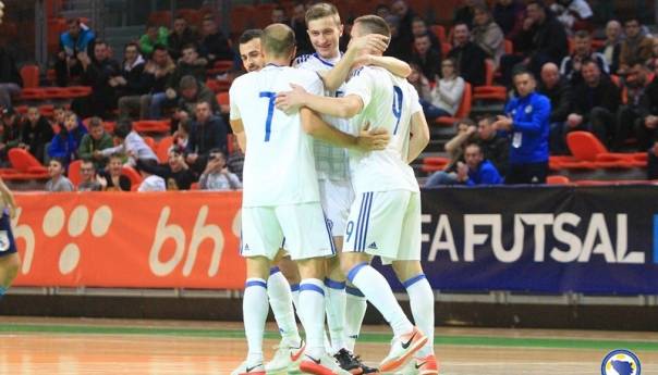 Futsal reprezentativci BiH ubjedljivom pobjedom počeli kvalifikacije