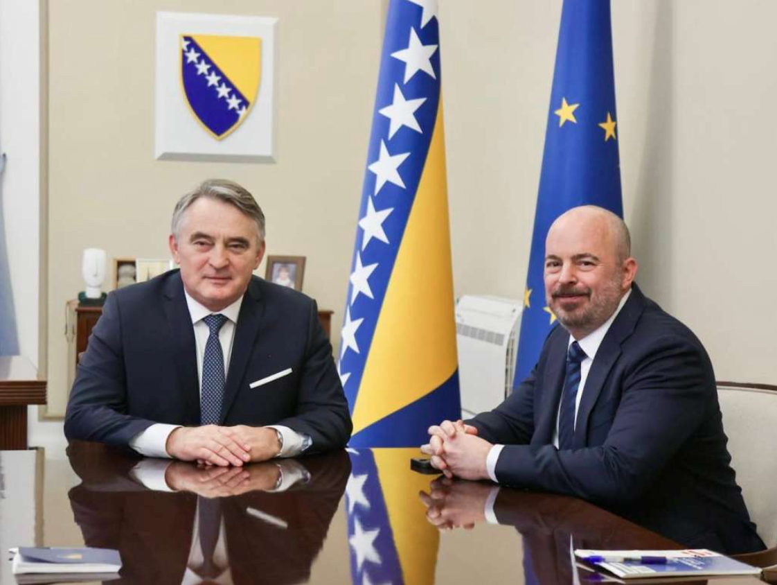 Ginkel sa Komšićem: Američke kompanije spremne za ulaganja u BiH