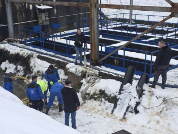 Goražde i dalje bez vode zbog plavljenja pumpi u Fabrici vode Vitkovići