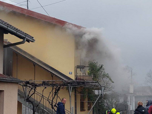 Gorjela porodična kuća u Banjaluci