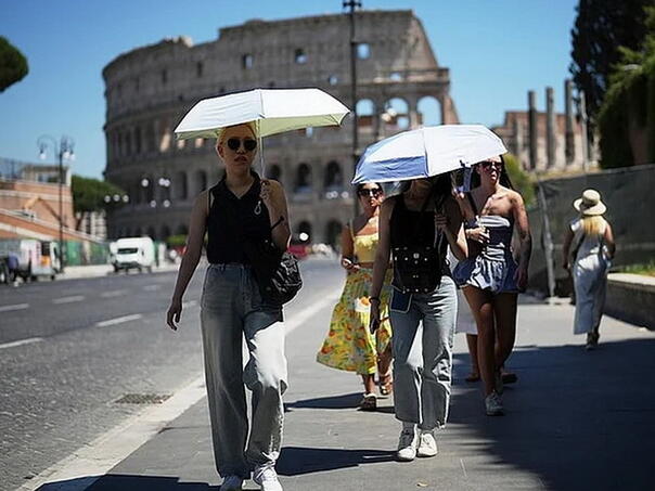 Gotovo cijela Italija pod crvenim alarmom: Temperature do 40 stepeni