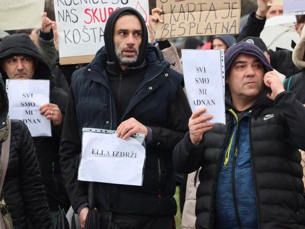 Građani traže pravdu za vozača tramvaja: Svi smo mi Adnan