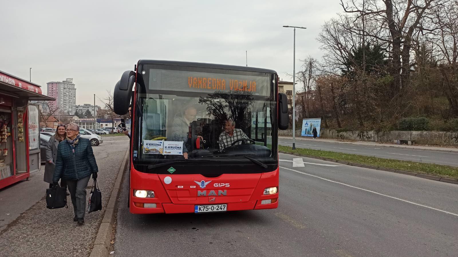 Gradski saobraćaj Tuzla: Nedjeljom više ne saobraćamo