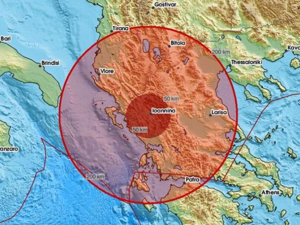 Grčku pogodio zemljotres jačine 4,6 stepeni