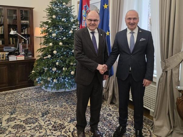 Grlić Radman i Schmidt u Zagrebu: Za čvrsto članstvo BiH u EU