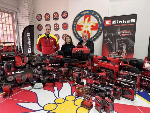 GSS FBiH unapređuje spasilačke kapacitete zahvaljujući donaciji profesionalne opreme