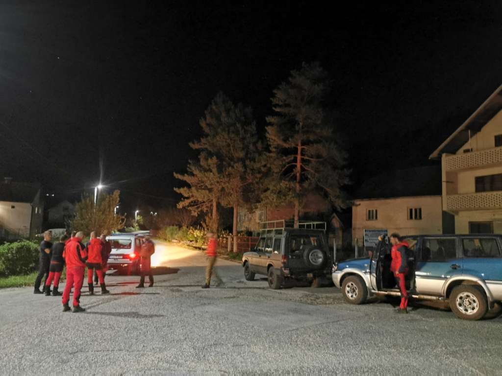 GSS-ovci već treći dan tragaju za nestalom osobom kod Konjica