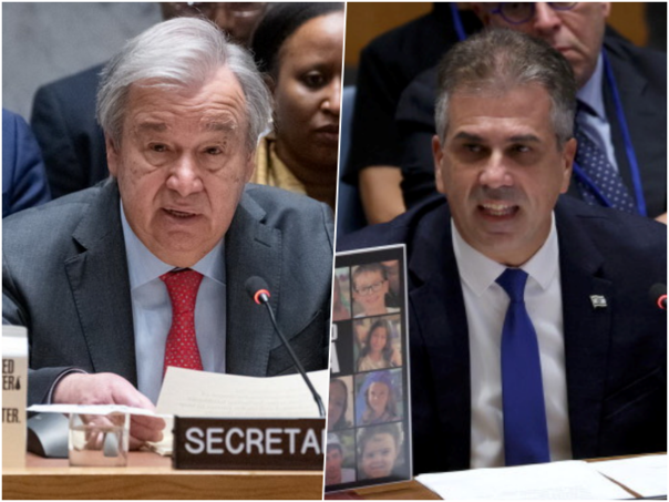 Guterres: U ime čovječanstva prestanite; Cohen: Ne zaslužuje biti šef UN-a