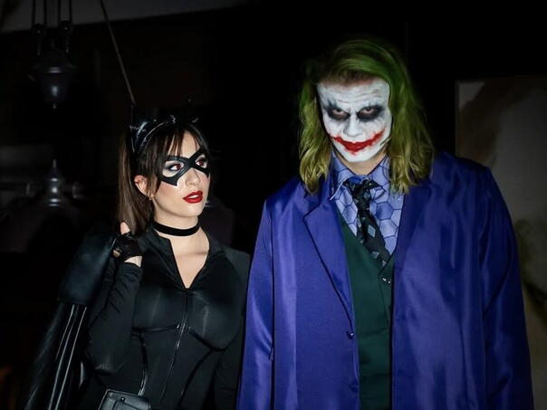 Haaland se za Noć vještica prerušio u Jokera i plašio navijače Cityja