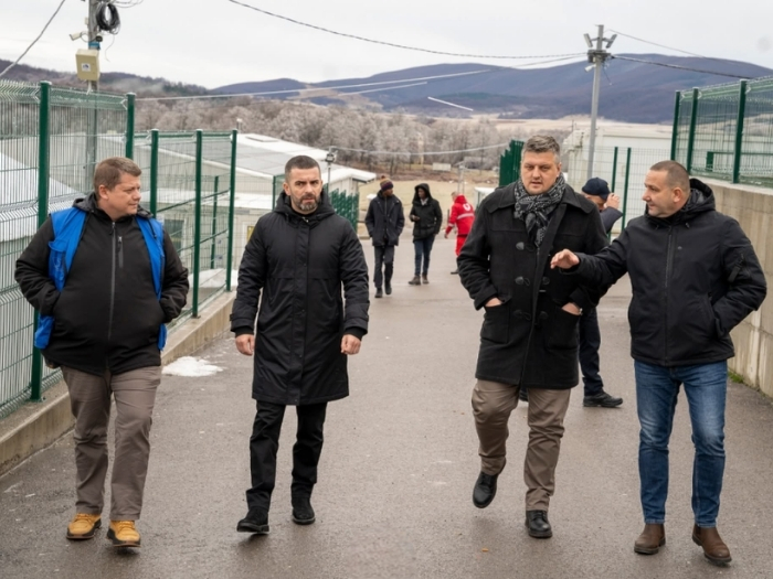 Habibija posjetio kamp Lipa: Povećan priliv migranata, preuzima ga država