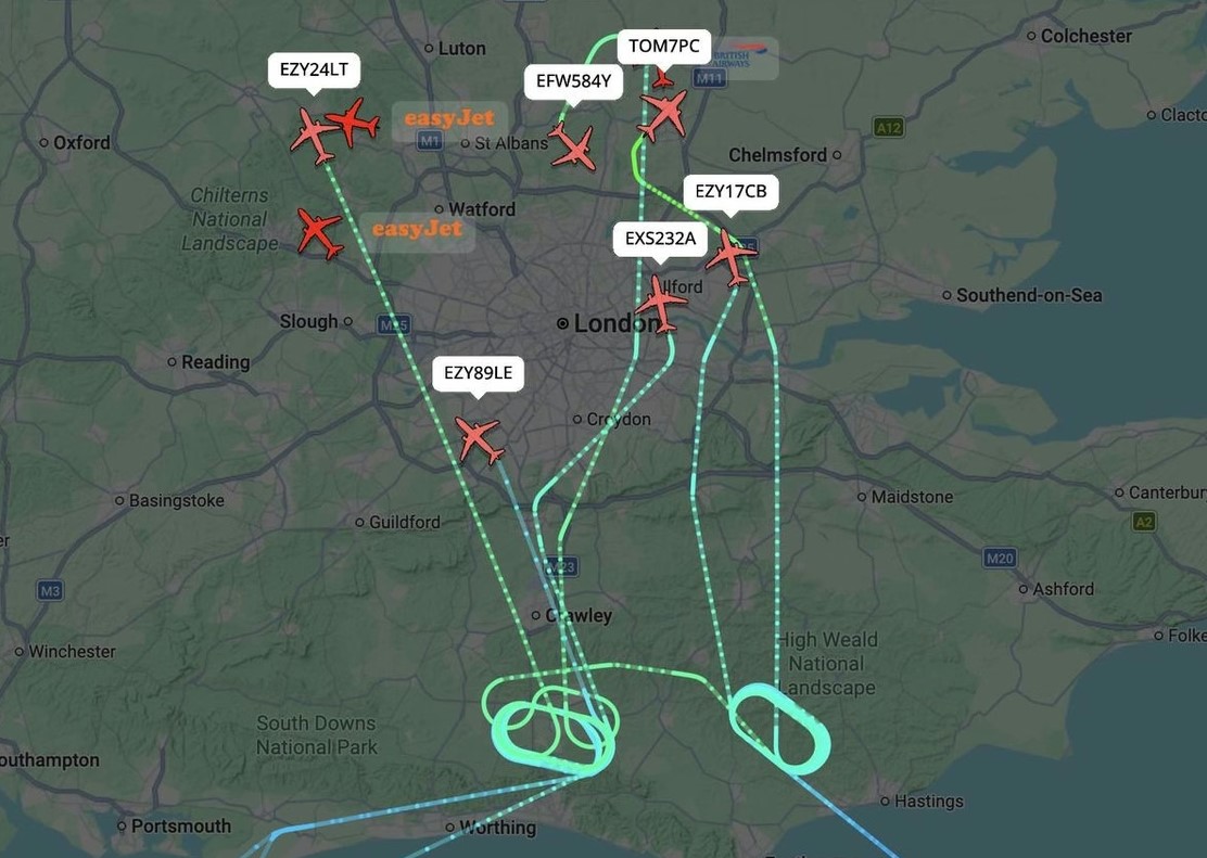 Haos na londonskom aerodromu: Devet aviona aktiviralo hitni kod