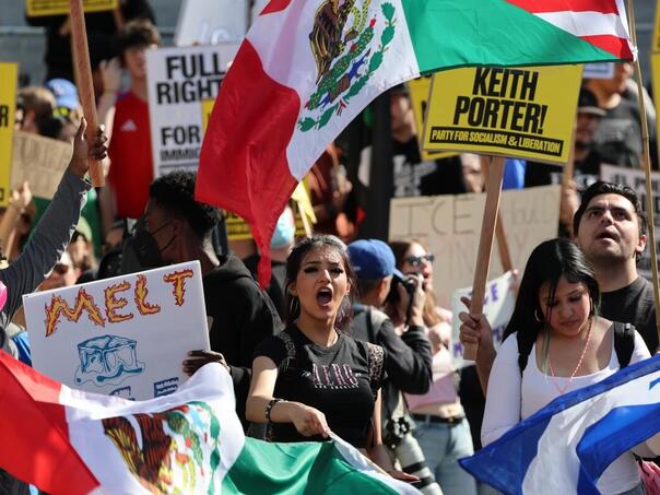 Haos u Los Angelesu: Demonstranti se sukobili s policijom