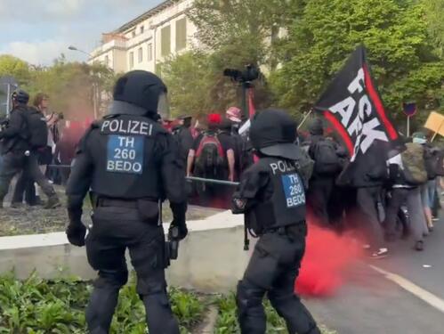 Haos u Njemačkoj: Sukobi policije i hiljada demonstranata zbog kongresa AfD-a