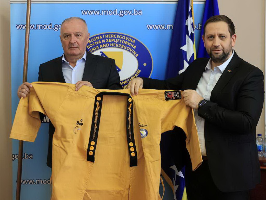 Helez i Šarić o jačanju sportskih kapaciteta u Oružanim snagama BiH